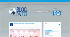 Desktop Screenshot of blogdafei.com.br